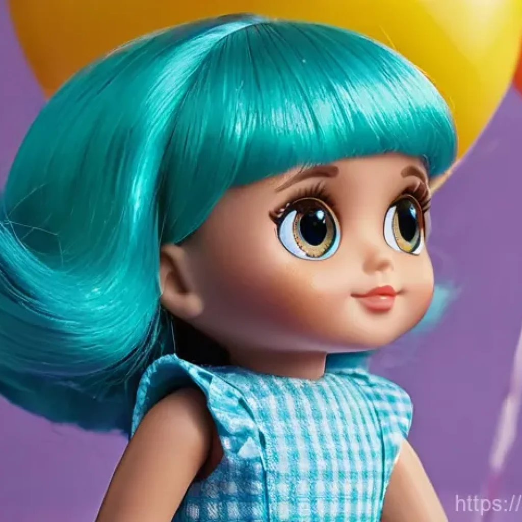 LOL 서프라이즈의 미래 소비 트렌드 - Here are three detailed image prompts for L.O.L. Surprise! dolls, adhering to all the specified guid...