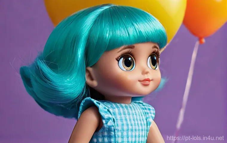 LOL 서프라이즈의 미래 소비 트렌드 - Here are three detailed image prompts for L.O.L. Surprise! dolls, adhering to all the specified guid...