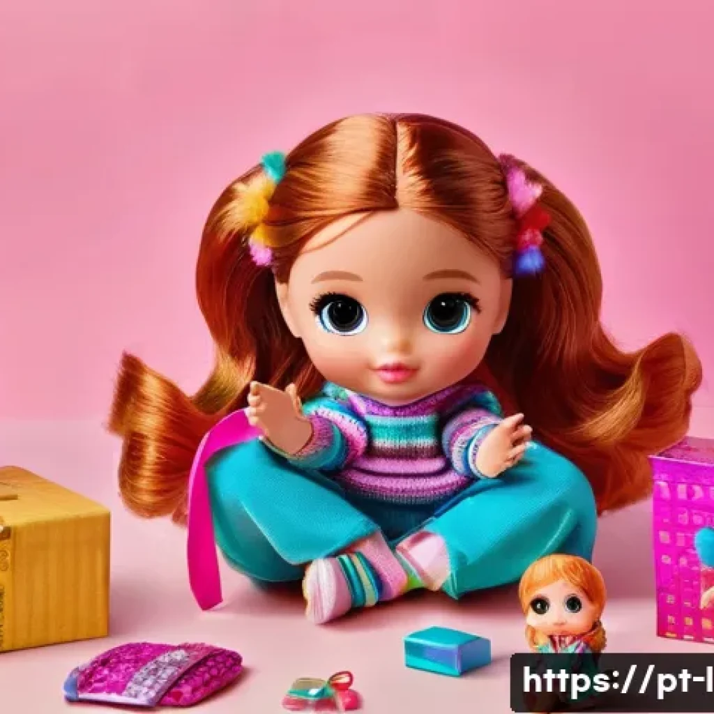 LOL 서프라이즈의 소비자 만족도와 리뷰 활용 사례 - A vibrant and detailed scene of a child&rsquo;s hands carefully unwrapping a LOL Surprise toy, surrounded ...