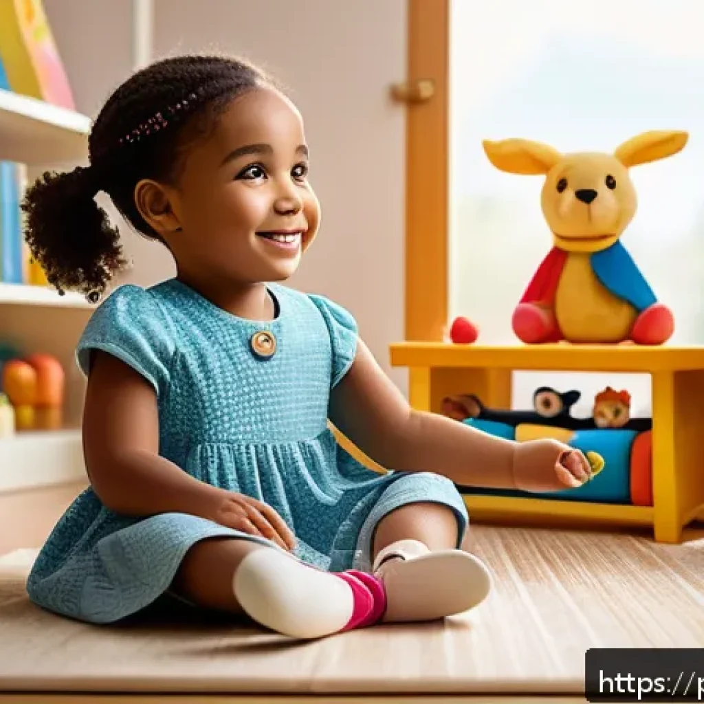 LOL 서프라이즈와 유사한 여아 장난감 비교 - A bright and colorful playroom scene featuring a young girl wearing comfortable clothing and playing...