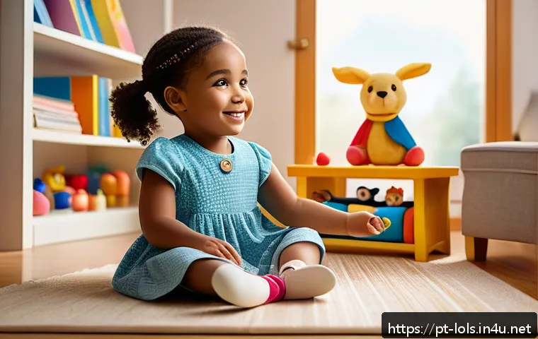 LOL 서프라이즈와 유사한 여아 장난감 비교 - A bright and colorful playroom scene featuring a young girl wearing comfortable clothing and playing...